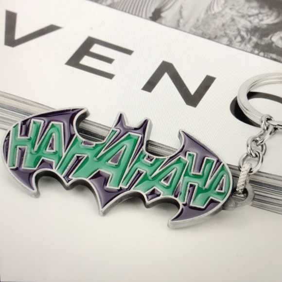 Batman Other - Batman/Joker Ha Ha Ha Metal Keychain/New